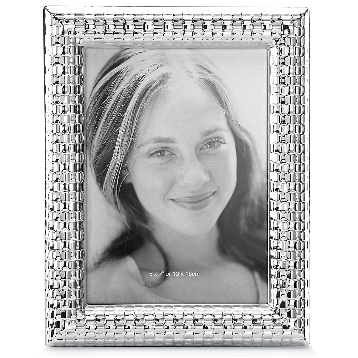 Lenox Heritage Lenox Heritage Watchband Silver 5x7 Photo Frame - Image 3
