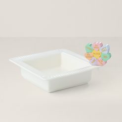 Lenox Heritage Lenox Heritage Profile Poppers Square Bowl & Heart Candy Set
