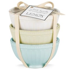 Alternative view of Lenox Heritage Lenox Heritage French Perle Groove Assorted Mini 3-Piece Bowl Set