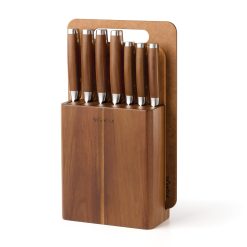 Lenox Heritage Lenox Heritage Skandia Woodlyn 10-Piece Cutlery Block Set