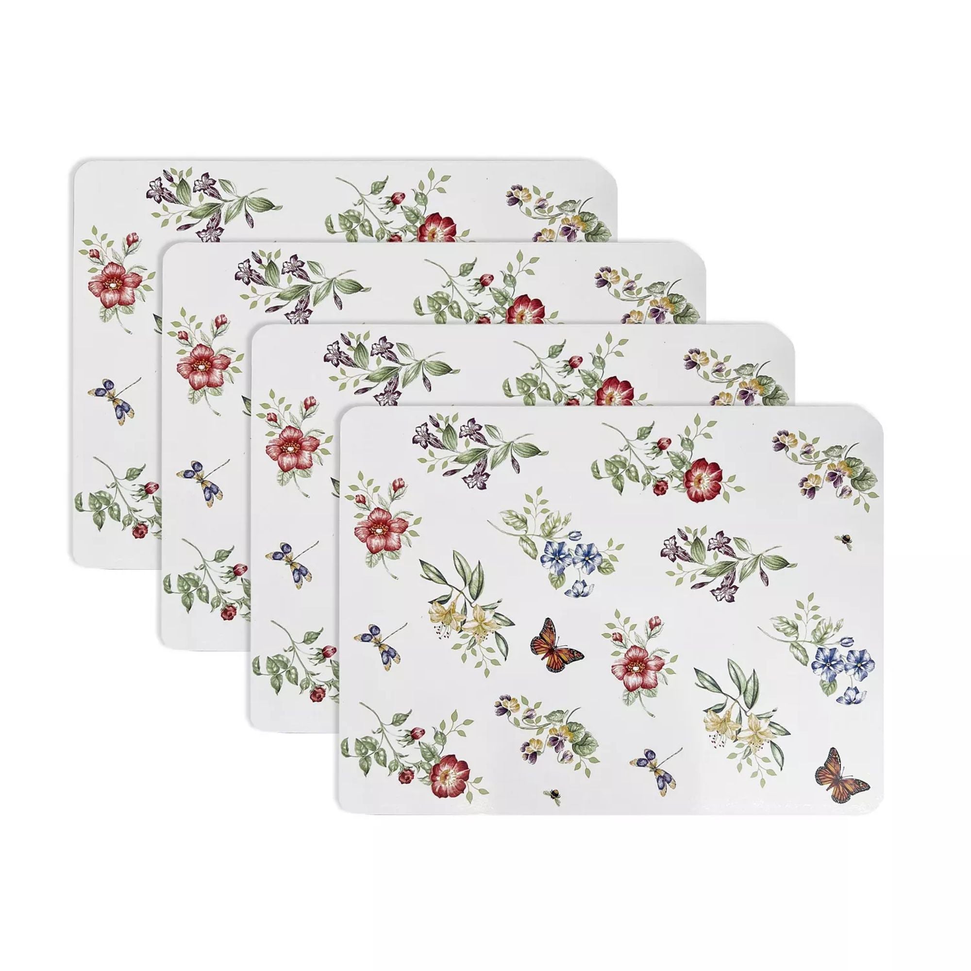 Lenox Heritage Lenox Heritage Butterfly Meadow Cork Placemats, Set of 4