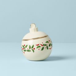 Alternative view of Lenox Heritage Lenox Heritage Holiday Ornament Candy Jar