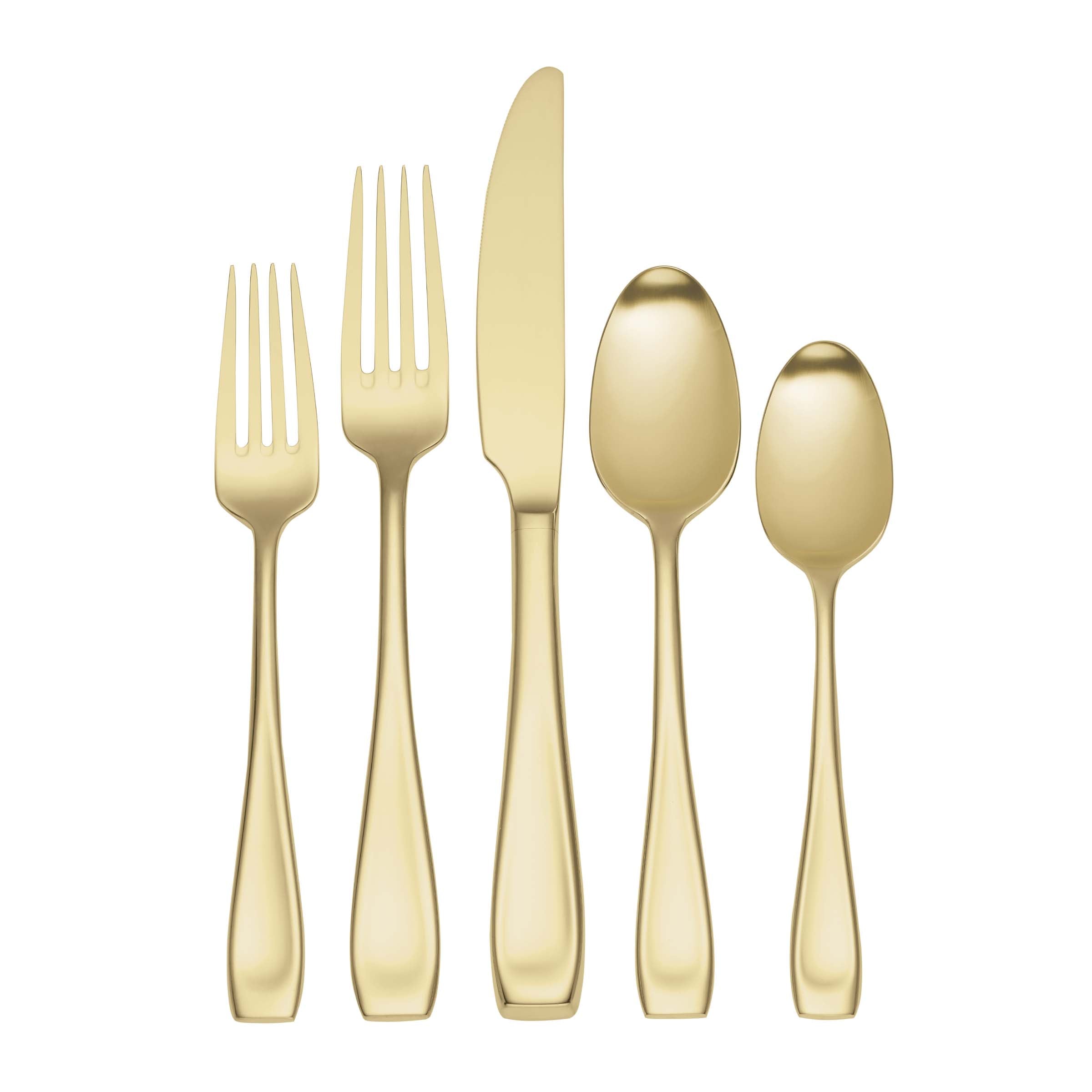 Lenox Heritage Lenox Heritage Moda Champagne Satin 20- Piece Flatware Set
