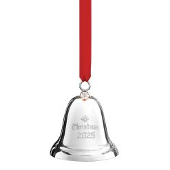 Lenox Heritage Lenox Heritage 2025 Annual Christmas Bell Sterling Silver Ornament