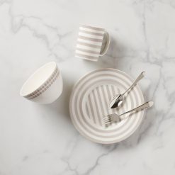 Alternative view of Lenox Heritage Lenox Heritage Charlotte Street Grey North 4-Piece Place Setting