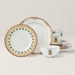Lenox Heritage Lenox Heritage British Colonial Bamboo 12-Piece Dinnerware Set