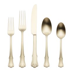 Lenox Heritage Lenox Heritage James Street Champagne Satin 20-Piece Flatware Set