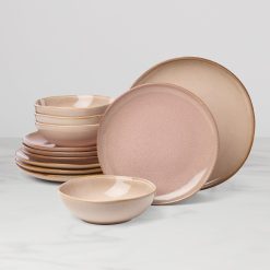 Lenox Heritage Lenox Heritage Organic Shades Clay 12-Piece Dinnerware Set