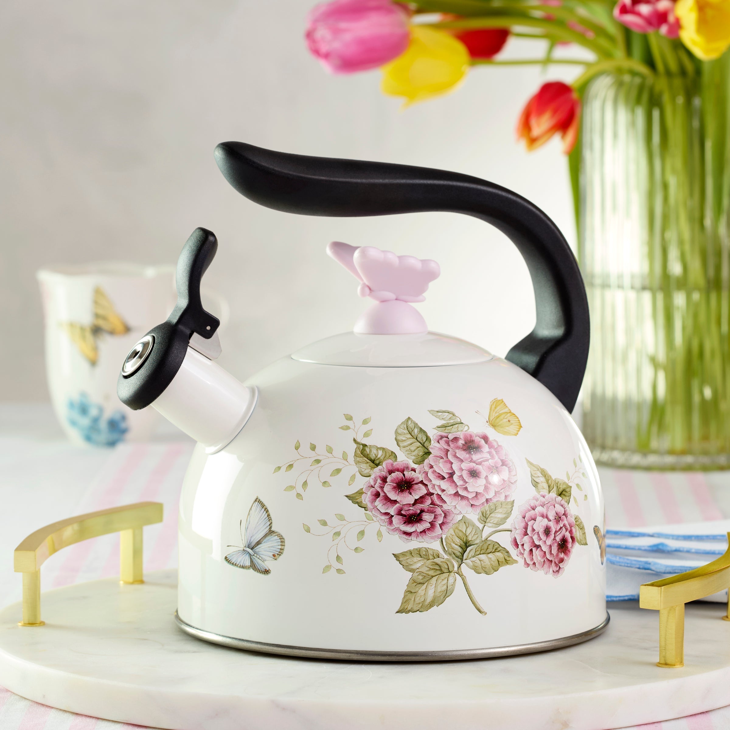 Lenox Heritage Lenox Heritage Butterfly Meadow Tea Kettle - Image 3