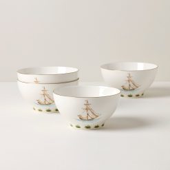 Lenox Heritage Lenox Heritage British Colonial Tradewind Rice Bowls, Set of 4