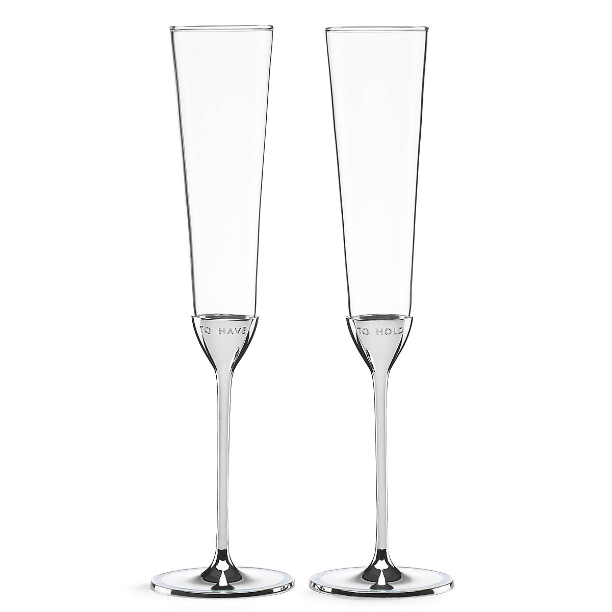 Lenox Heritage Lenox Heritage Take The Cake 2-Piece Champagne Flute Set