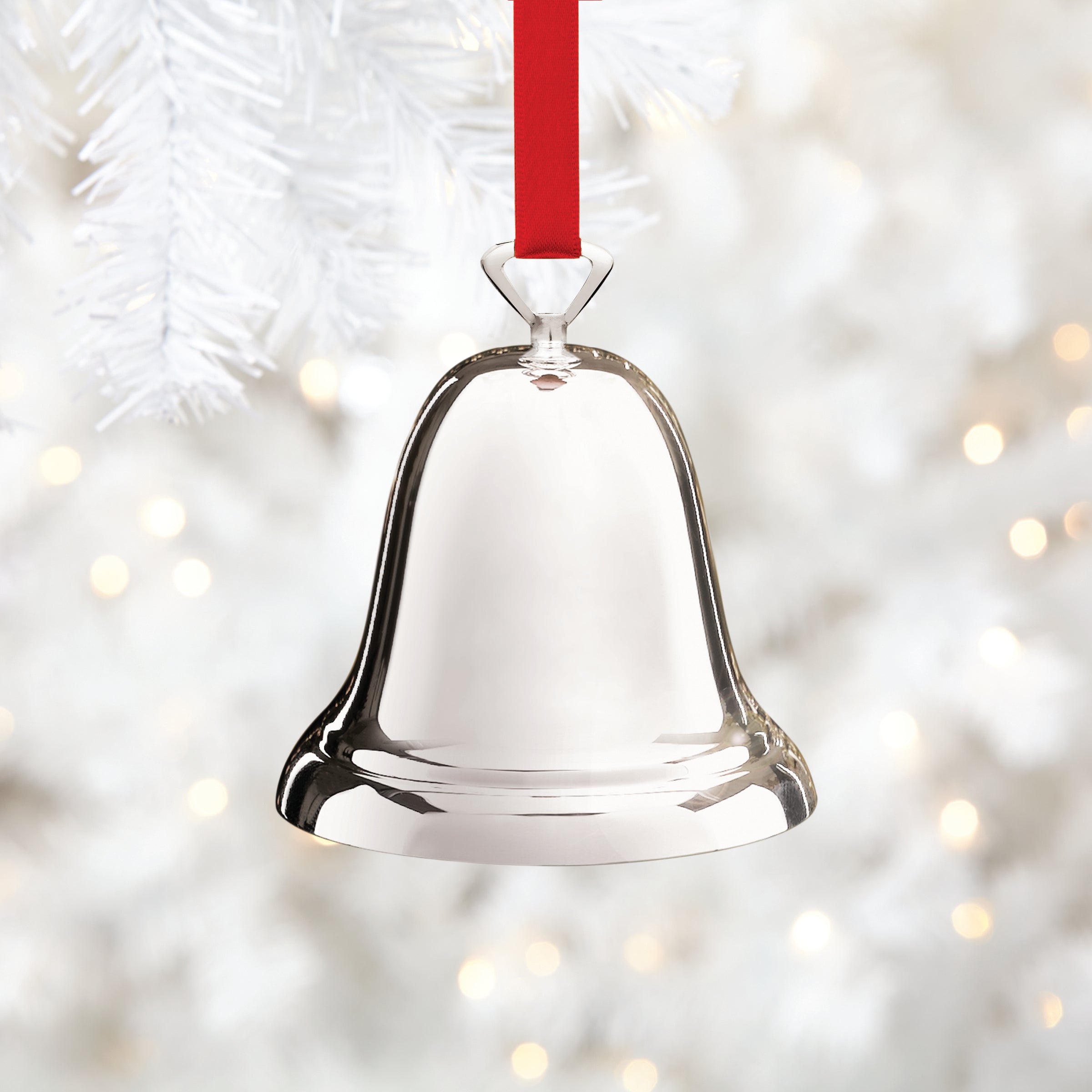Lenox Heritage Lenox Heritage Ringing in the Season Christmas Silverplate Bell - Image 3