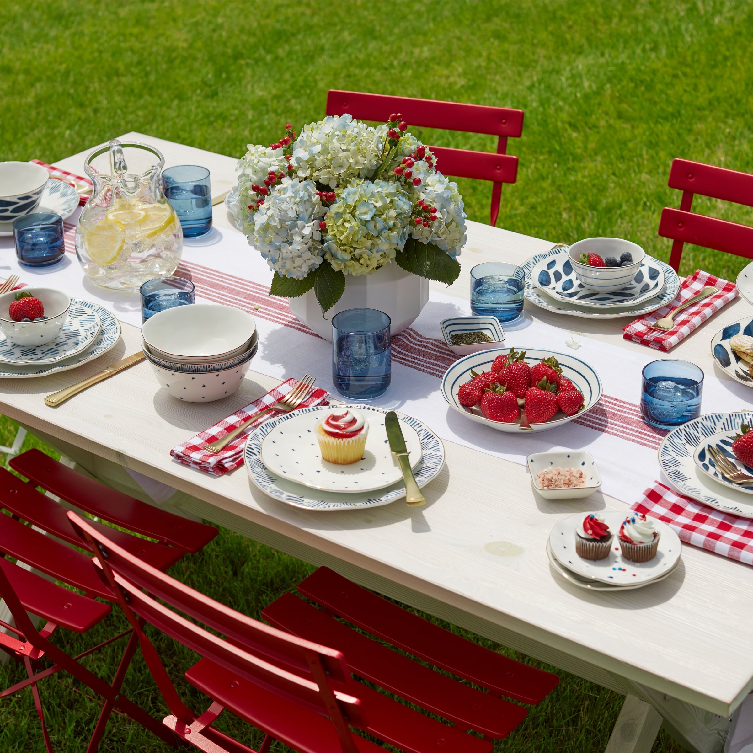 Lenox Heritage Lenox Heritage Blue Bay All-Purpose Bowls, Set of 4 - Image 2
