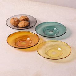 Lenox Heritage Lenox Heritage Niko Glass Plates, Set of 4