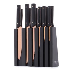 Lenox Heritage Lenox Heritage Knight Copper 13-Piece Cutlery Block Set