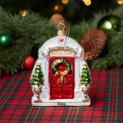 Alternative view of Lenox Heritage Lenox Heritage 2026 Retro Blown Glass New Home Ornament