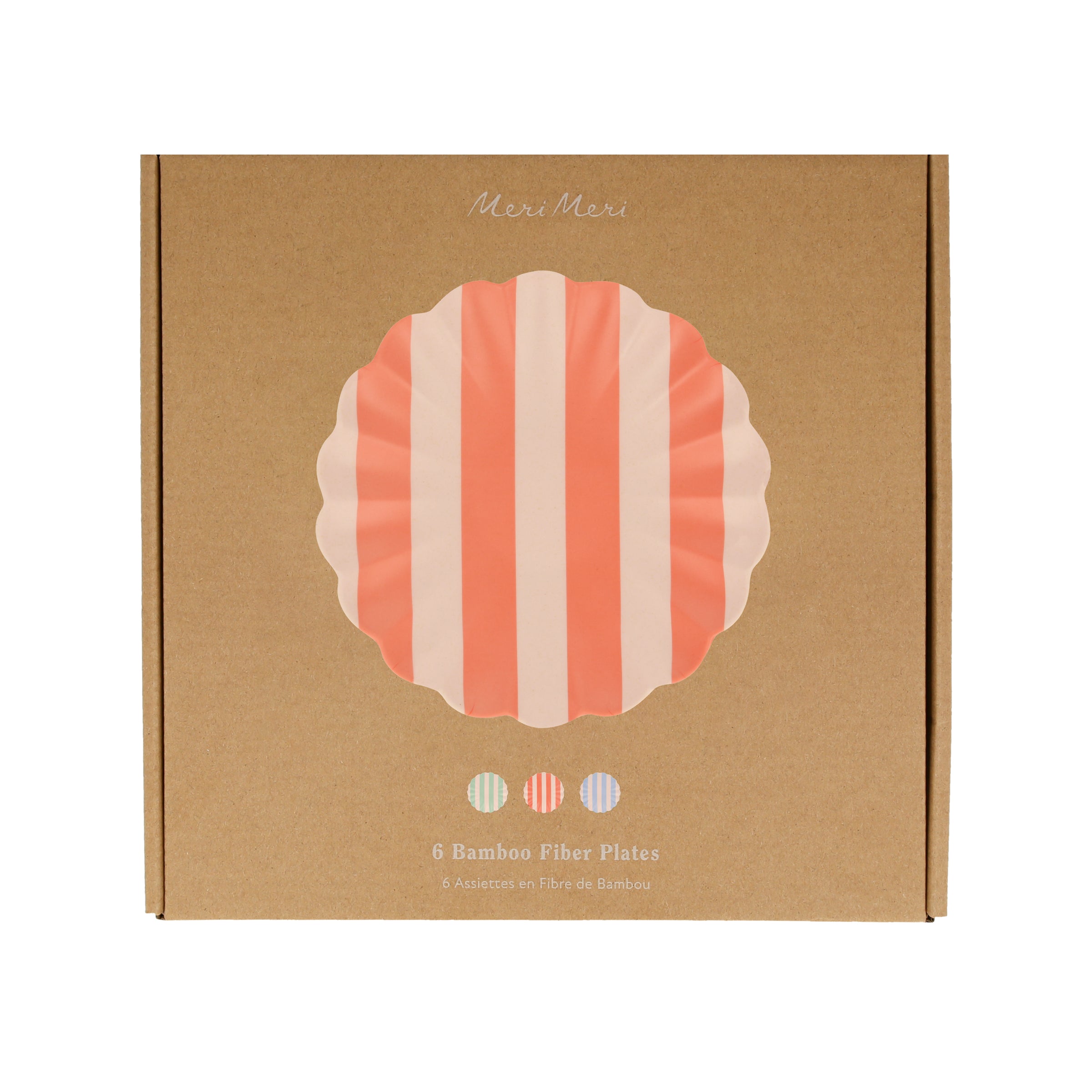 Lenox Heritage Lenox Heritage Stripey Assorted Bamboo Small Plates, Set of 6 - Image 8