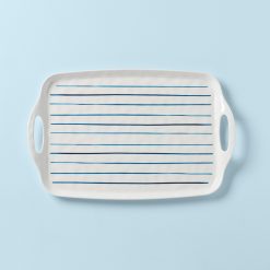 Lenox Heritage Lenox Heritage Blue Bay Melamine Handled Platter