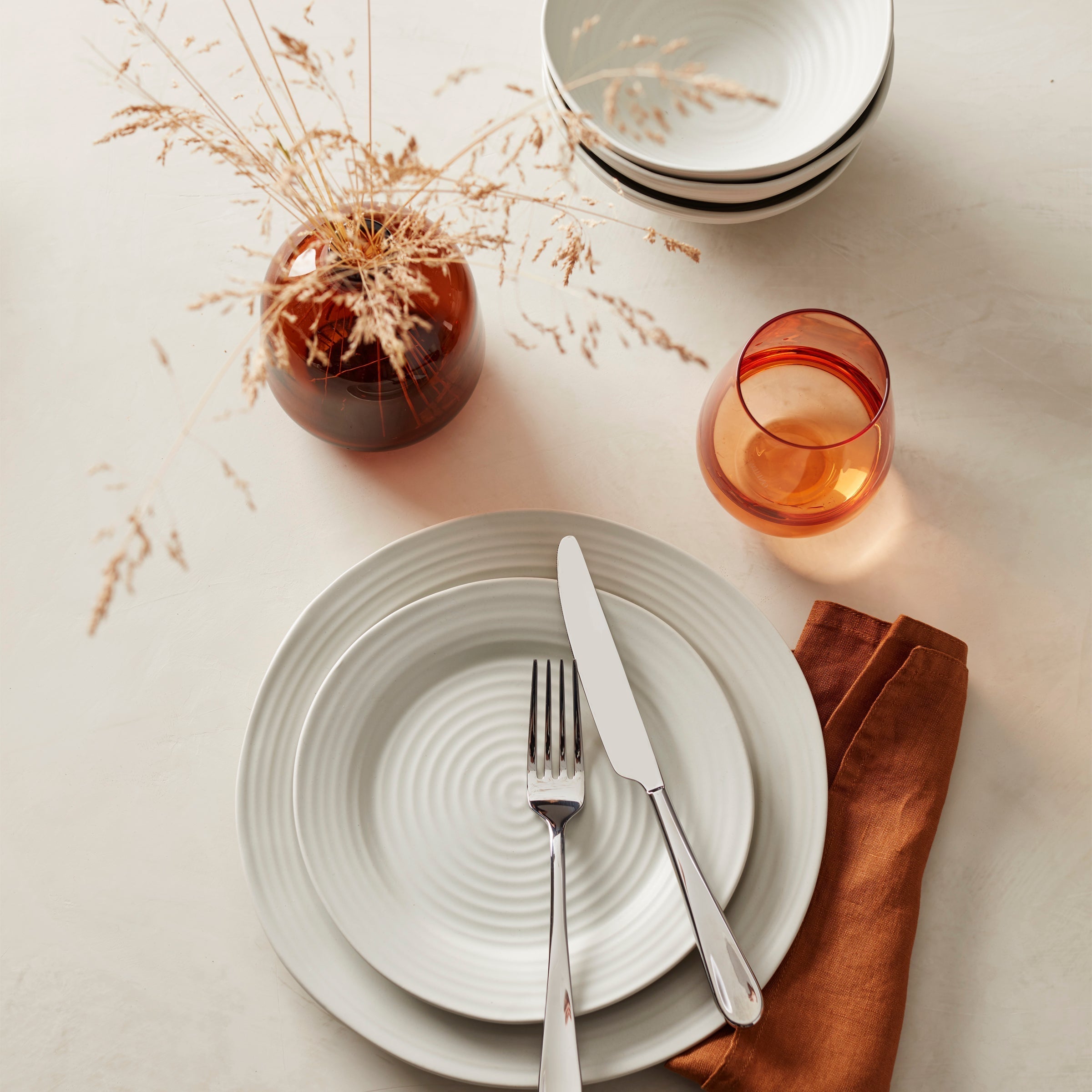 Lenox Heritage Lenox Heritage Ridge White 12-Piece Dinnerware Set - Image 16