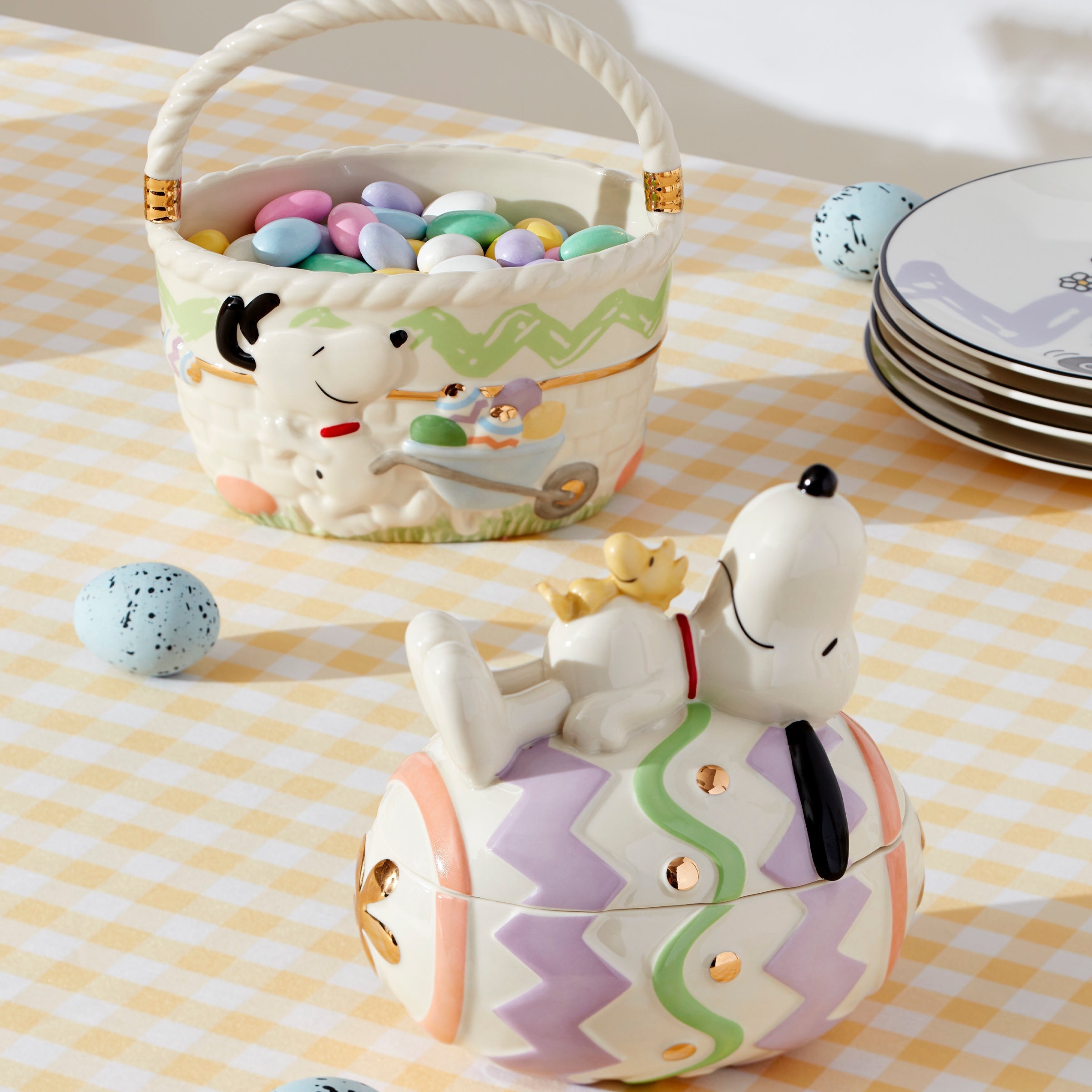 Lenox Heritage Lenox Heritage Snoopy Easter Basket - Image 5