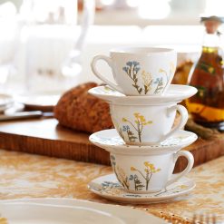 Alternative view of Lenox Heritage Lenox Heritage Wildflowers 8-Piece Espresso Cups & Saucers Set