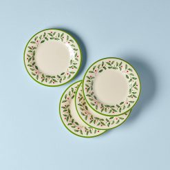 Lenox Heritage Lenox Heritage Holiday Melamine Accent Plates, Set of 4