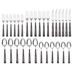 Lenox Heritage Lenox Heritage Coronado Charcoal 30-Piece Flatware Kit