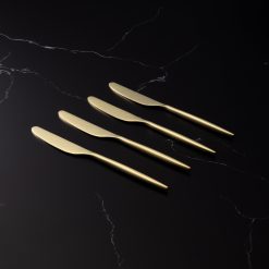Alternative view of Lenox Heritage Lenox Heritage Gaze Champagne Satin Spreaders, Set of 4