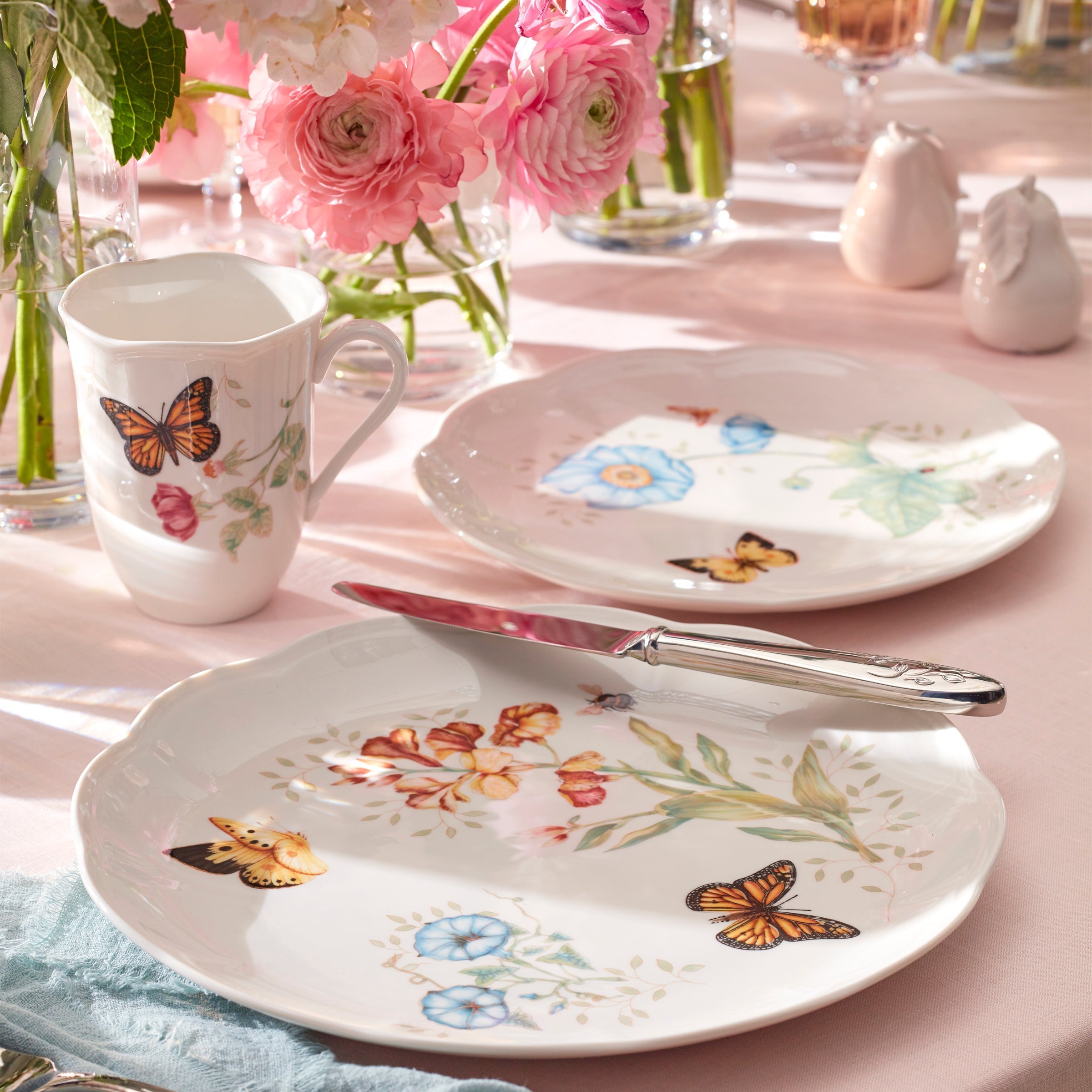 Lenox Heritage Lenox Heritage Butterfly Meadow Monarch Dinner Plate - Image 2