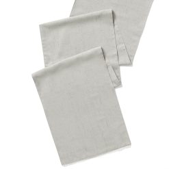 Alternative view of Lenox Heritage Lenox Heritage French Perle Solid Dove Grey 14x90 Table Runner