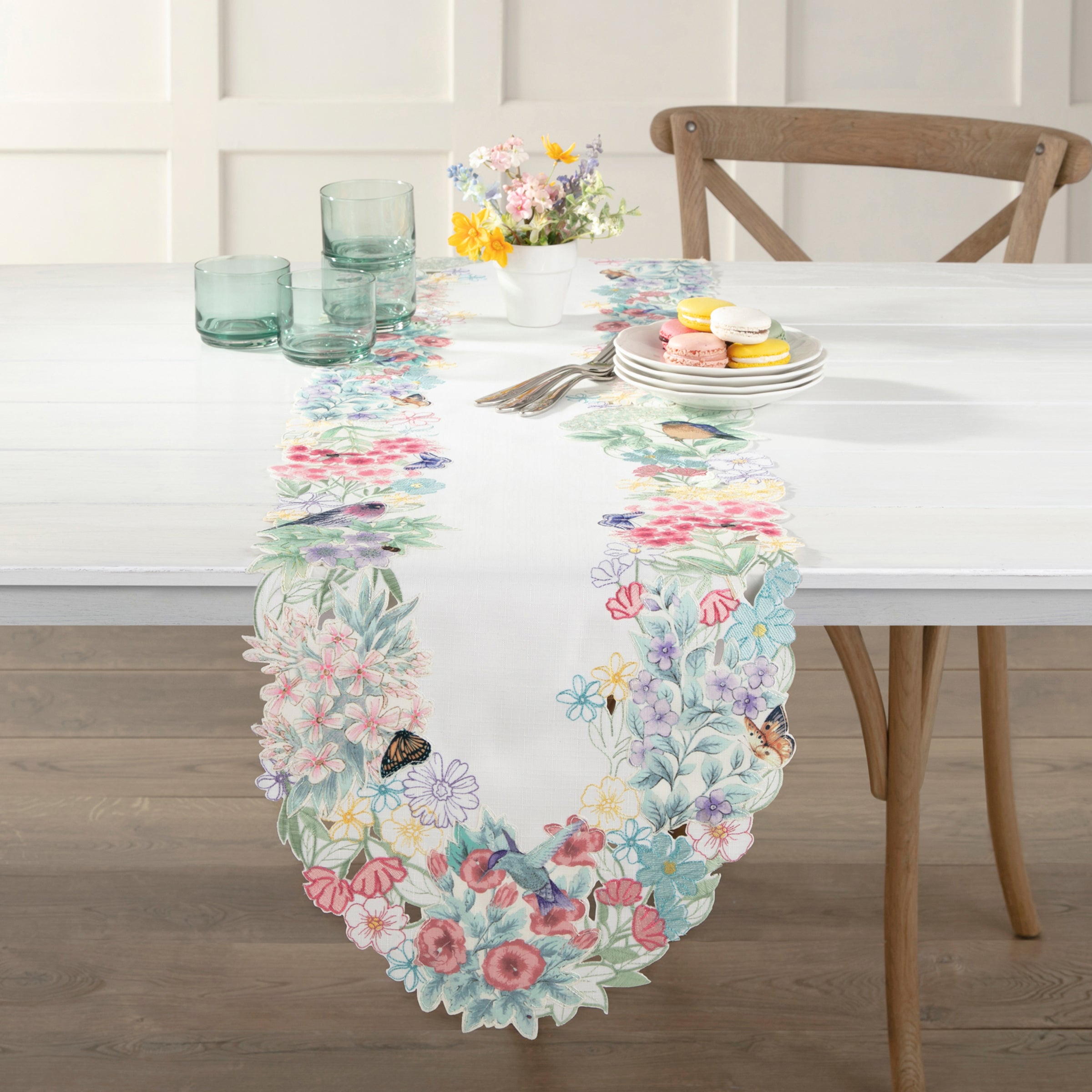Lenox Heritage Lenox Heritage Butterfly Meadow Flutter Table Runner