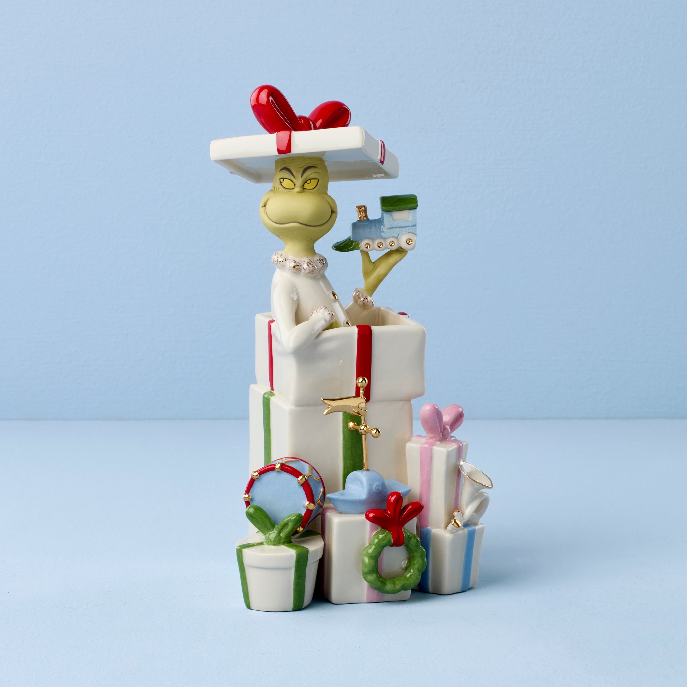 Lenox Heritage Lenox Heritage Grinch Gets The Gifts Figurine