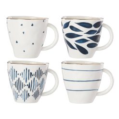 Alternative view of Lenox Heritage Lenox Heritage Blue Bay Dessert Mugs, Set of 4