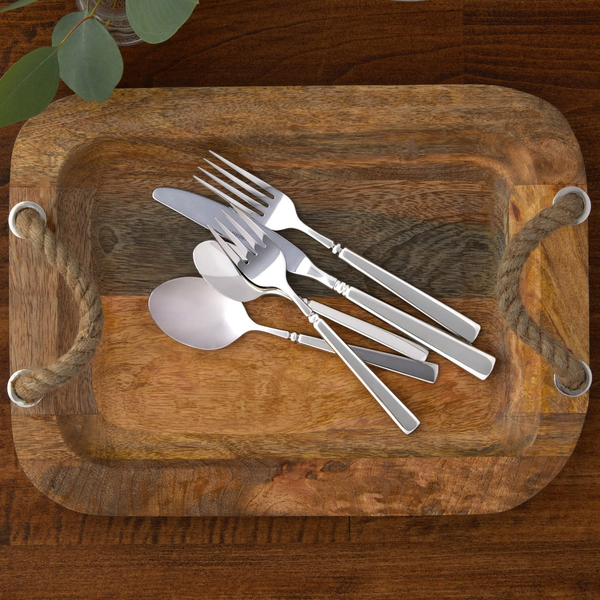Lenox Heritage Lenox Heritage Easton Satin 20-Piece Flatware Set - Image 2