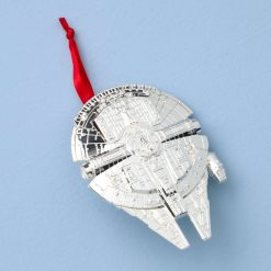 Alternative view of Lenox Heritage Lenox Heritage Millennium Falcon Metal Ornament