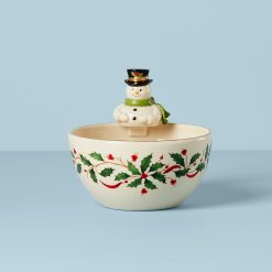 Lenox Heritage Lenox Heritage Holiday Snowman Bowl