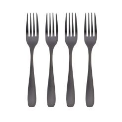 Lenox Heritage Lenox Heritage Eliana Black Satin Salad Forks, Set of 4