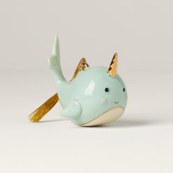 Alternative view of Lenox Heritage Lenox Heritage Personalized Narwhal Ornament
