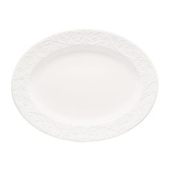 Lenox Heritage Lenox Heritage Opal Innocence Carved Oval Platter