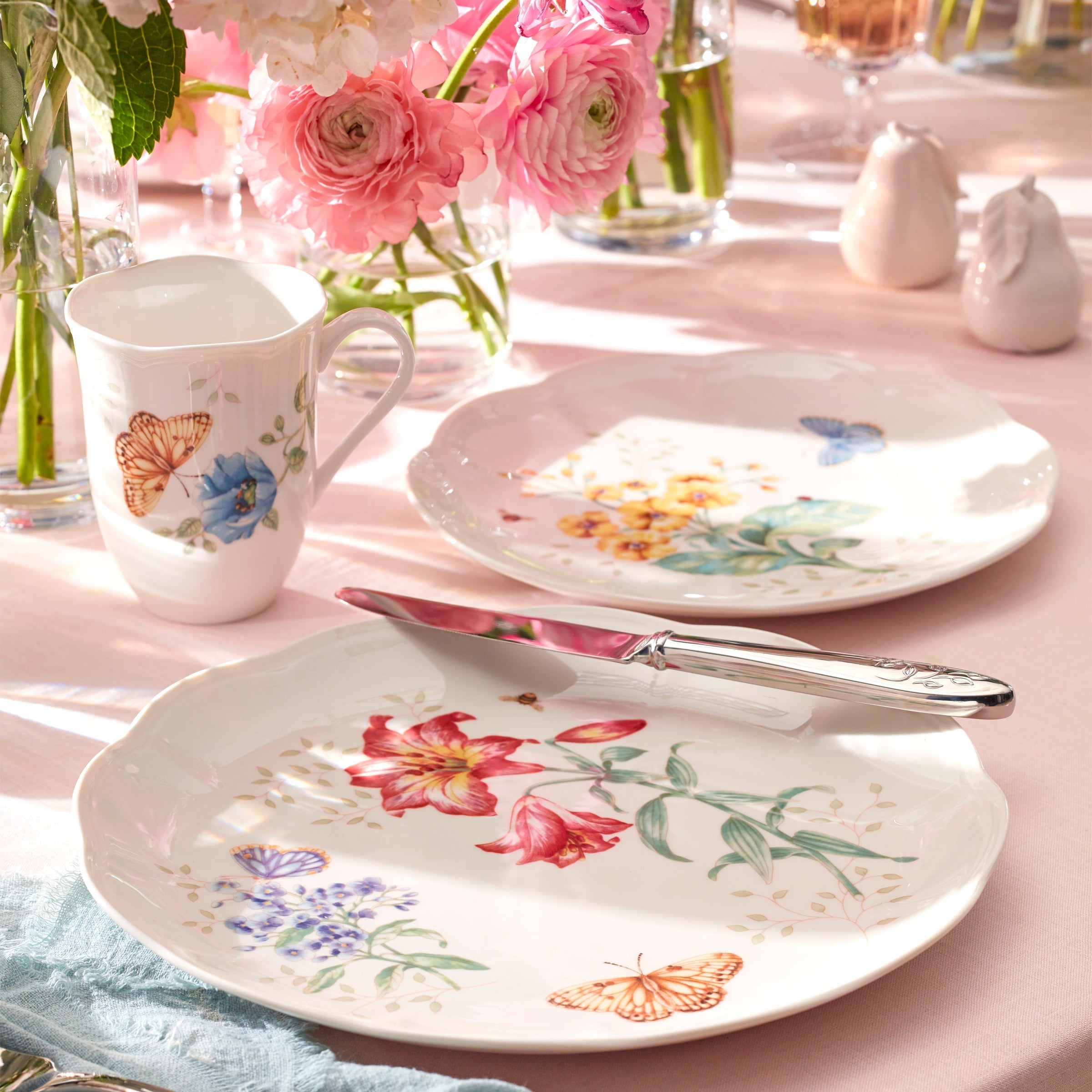 Lenox Heritage Lenox Heritage Butterfly Meadow Fritillary Dinner Plate - Image 2