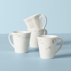 Lenox Heritage Lenox Heritage Oyster Bay Assorted Mugs, Set of 4