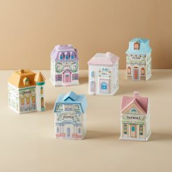 Lenox Heritage Lenox Heritage Lenox Spice Village 6-Piece Savory Street Spice Jar Set