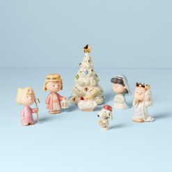 Lenox Heritage Lenox Heritage Peanuts 7-Piece Christmas Pageant Figurines