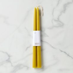 Lenox Heritage Lenox Heritage Dipped Citrine 12 Taper Candle, Set of 2