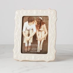 Lenox Heritage Lenox Heritage French Perle White 5x7 Photo Frame
