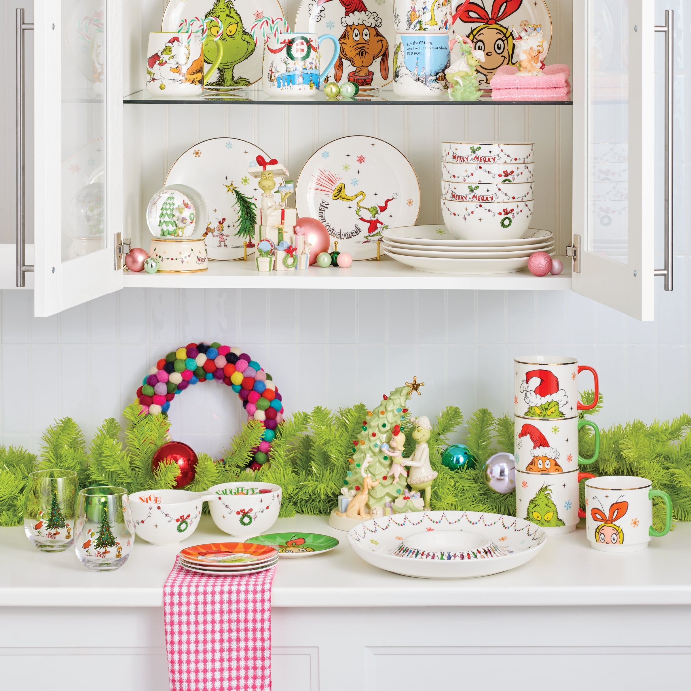 Lenox Heritage Lenox Heritage Merry Grinchmas Tidbit Plates, Set of 4 - Image 2