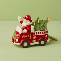 Lenox Heritage Lenox Heritage Santa In Fire Truck Ornament