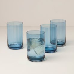 Alternative view of Lenox Heritage Lenox Heritage Tuscany Classics Stackable Blue Coolers, Set of 4