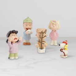 Alternative view of Lenox Heritage Lenox Heritage Peanuts A Charlie Brown Christmas 5-Piece Figurine Set
