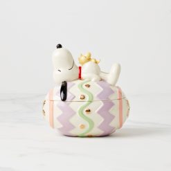 Lenox Heritage Lenox Heritage Snoopy Easter Covered Candy Dish
